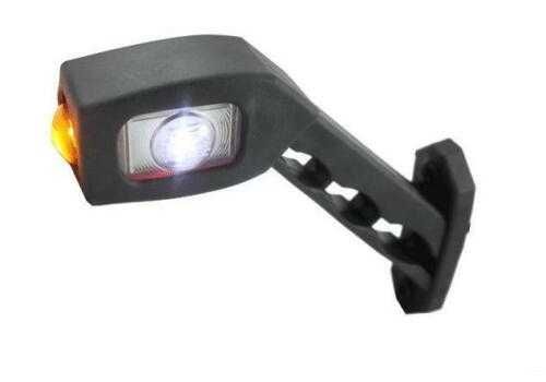 1 бр. ЛЕД LED рогчета , габарити , жълто/бяло/червено 12-24V , Полша