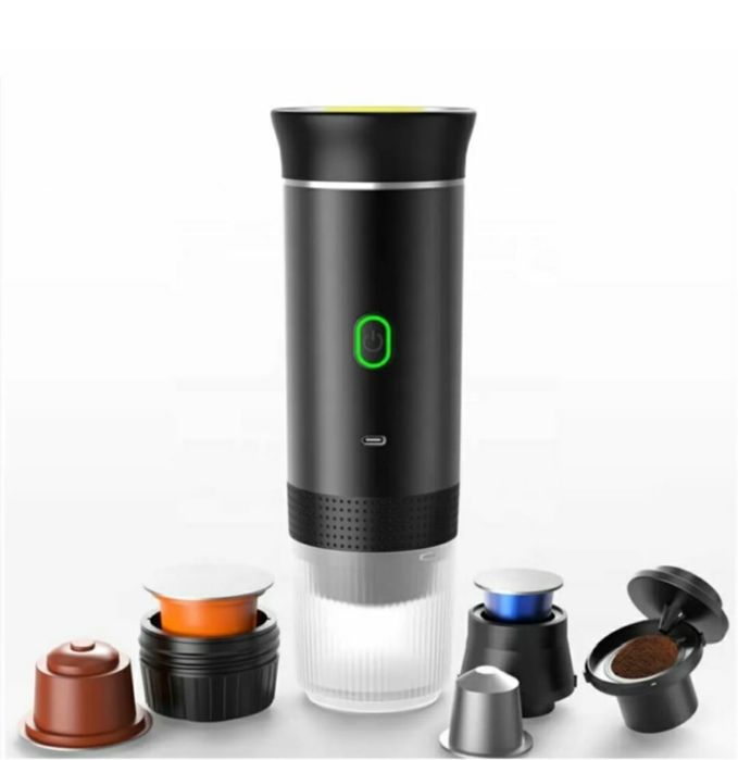 Преносима машина за кафе еспресо кафемашина за мляно кафе капсули