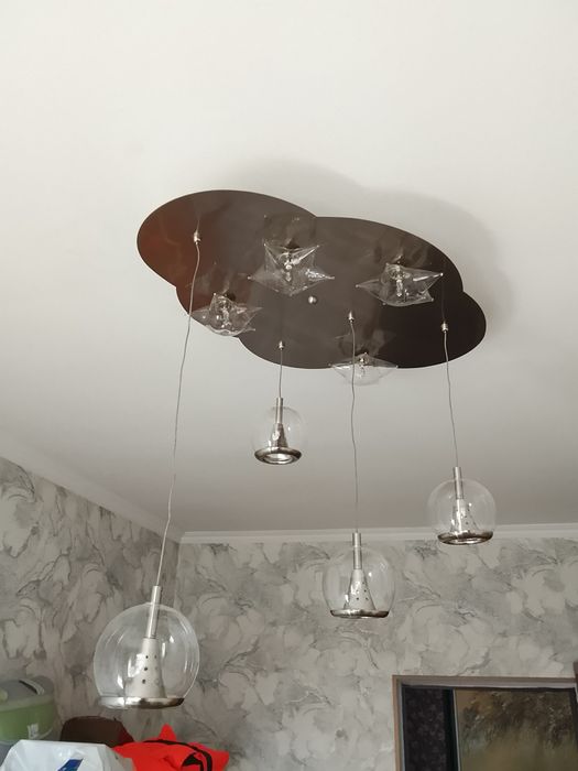 Люстры галогеновые