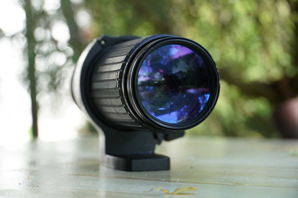 Obiectiv Sigma Zoom Lambda II 75-300mm f4.5-6.5, adaptat Sony E mount.