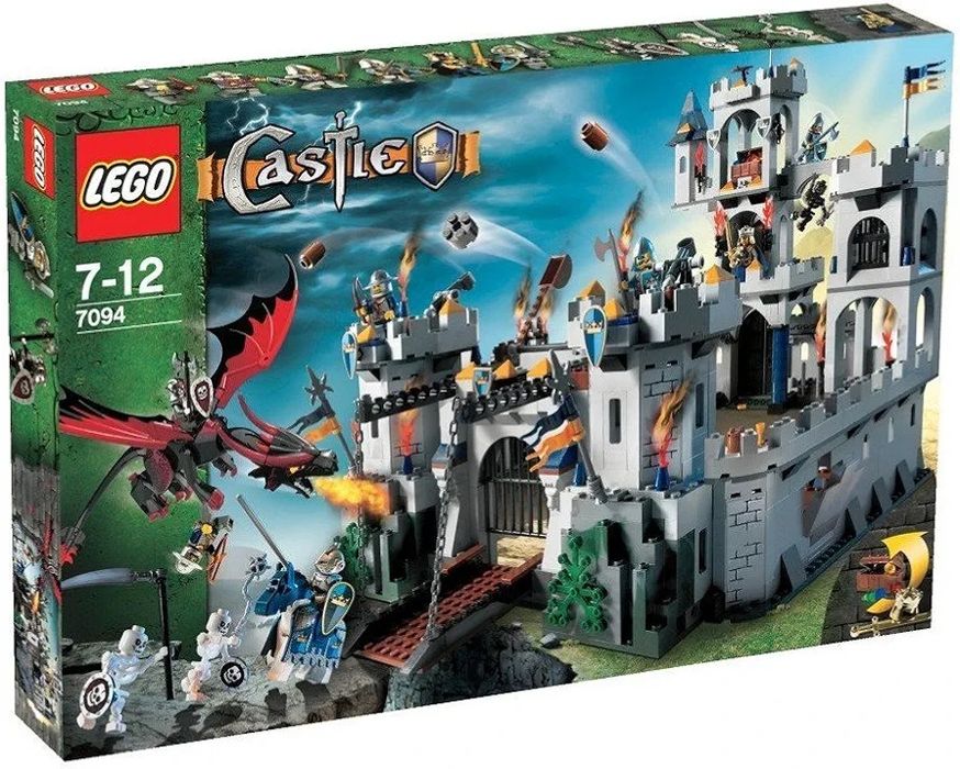 LEGO 7094  lego Castle Обсада на кралския замък lego fantasy era