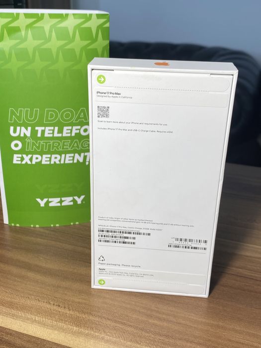 iPhone 17 Pro Max eSim • 512 GB • Cosmic Orange