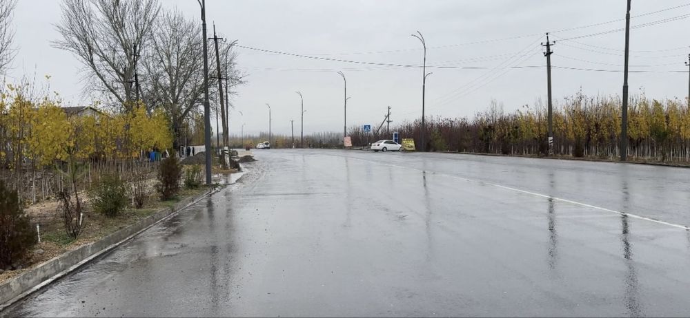 Bog'ishamol Yo'l bo'yiga yaqin 4-Sotix Yer Sotiladi. Йер Сотилади.