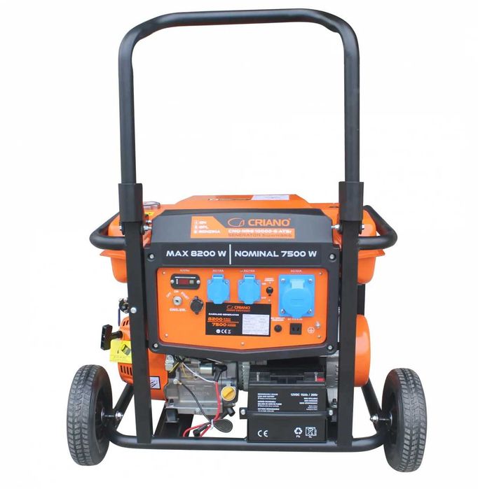 Generator hibrid GPL/GAZ/BENZINA 230V 8,2kW CNO-NRG-10000-G-ATSr cuATS