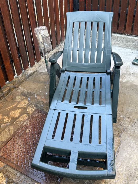 Vand scaun de plaja, material plastic