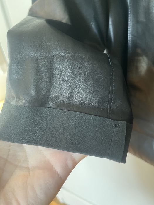 Jacheta din piele de bovina Marina Rinaldi