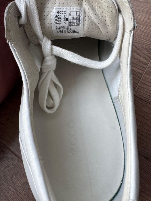 Кеды ECCO SOFT 7 белые 45 р.