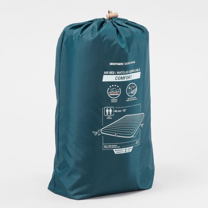 Saltea gonflabilă camping 2 persoane, - produs resigilat Decathlon