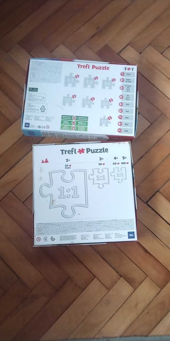 set 2 Puzzle-uri pt copii Peppa Pig si Minnie Mouse