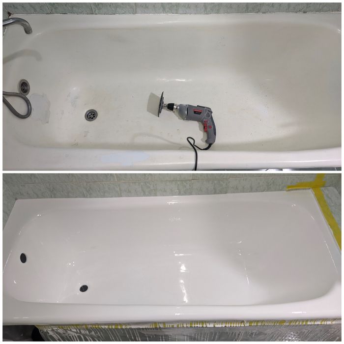 Ремонт ванн. Эмалировка ванн. Реставрация ванн. Покраска ванн.