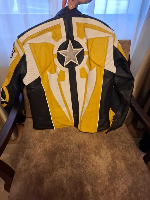 Кожено мото яке телешки бокс