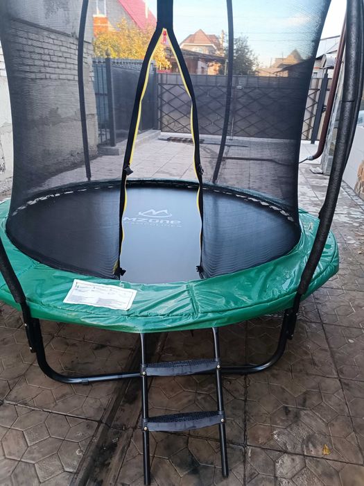 Батут с защитной сеткой