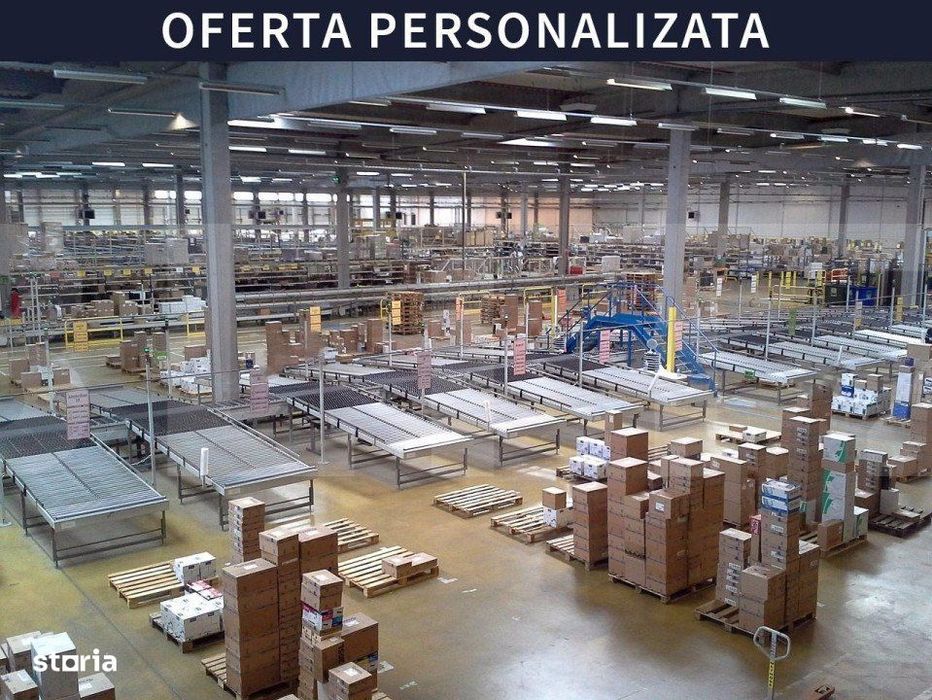 Hala moderna cu pod rulant