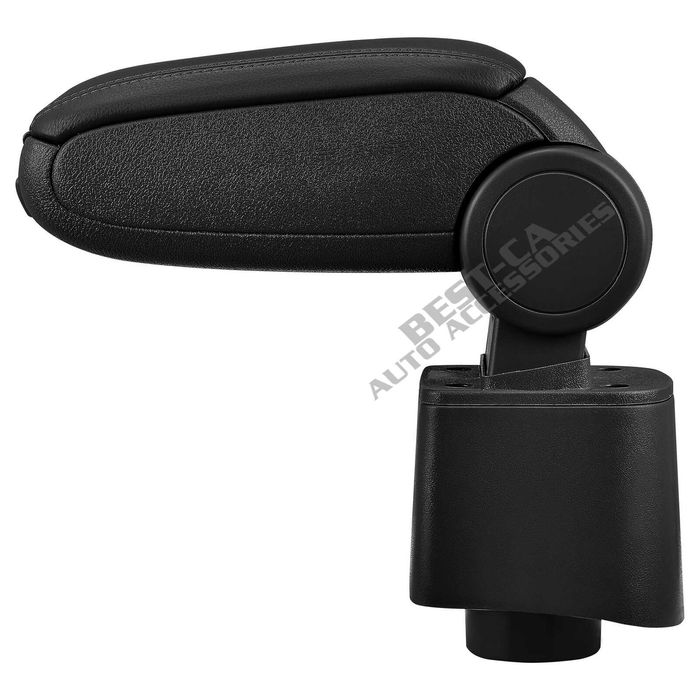 Кожен черен подлакътник за ФВ Поло 5 6Р / VW Polo Mk5 6R 2010-2017