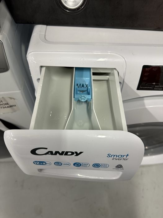 Mașină de spălat rufe cu uscător Candy 12/8 CSWS4128TWME-47