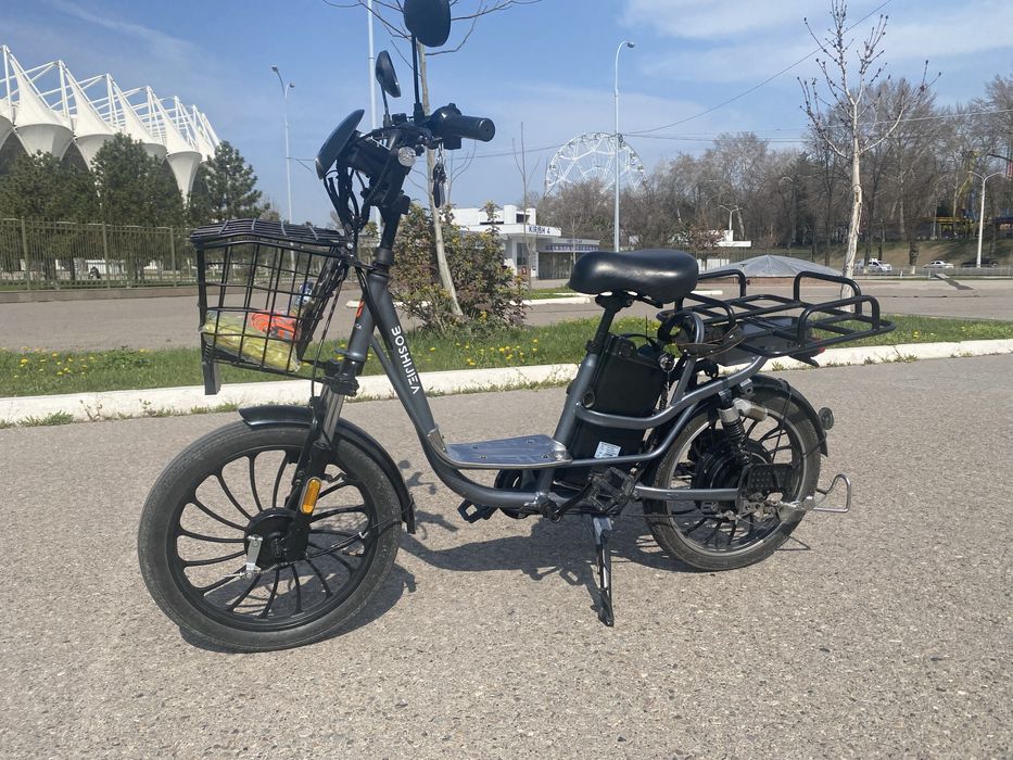 Срочно продается электровелосипед колхозник в хорошем состоянии