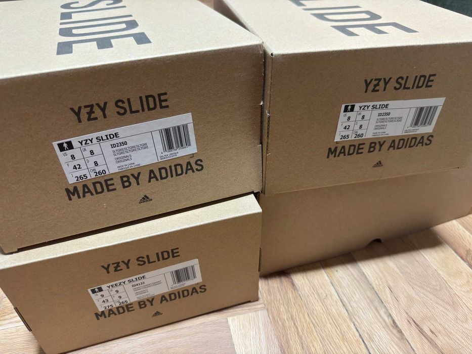 Yeezy slides Slate gray