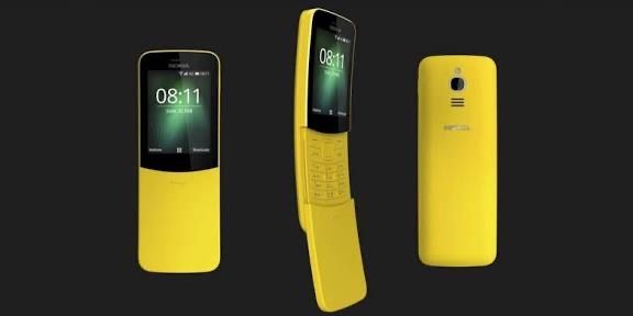 Nokia 8110 4G Dual Sim (только Желтый)
