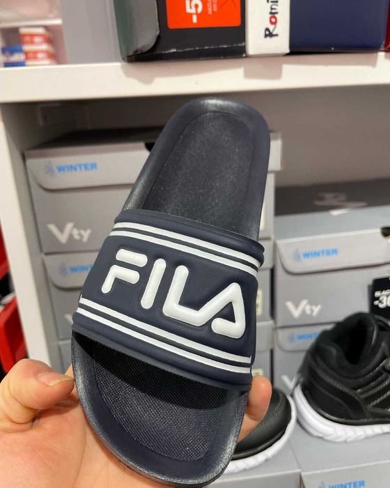 Шлепки Fila ОРИГИНАЛ с противоскользящей стелькой размер последний 39