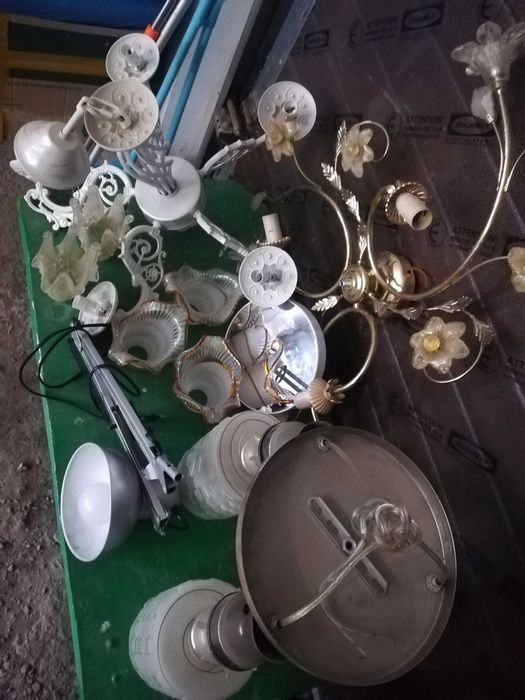 Люстры,плафоны винтажные Чехословакия