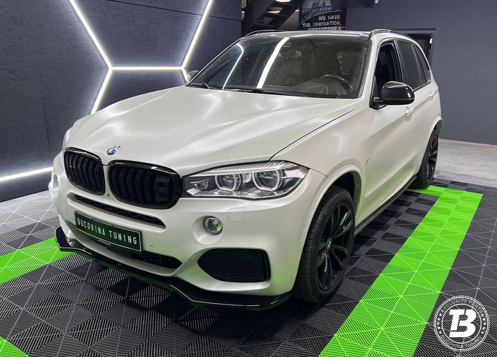 Prelungire Bara Fata compatibila cu BMW X5 F15 M-Pack Maxton Design LICHIDARE STOC