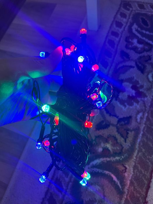 Гирлянды на ёлку новые