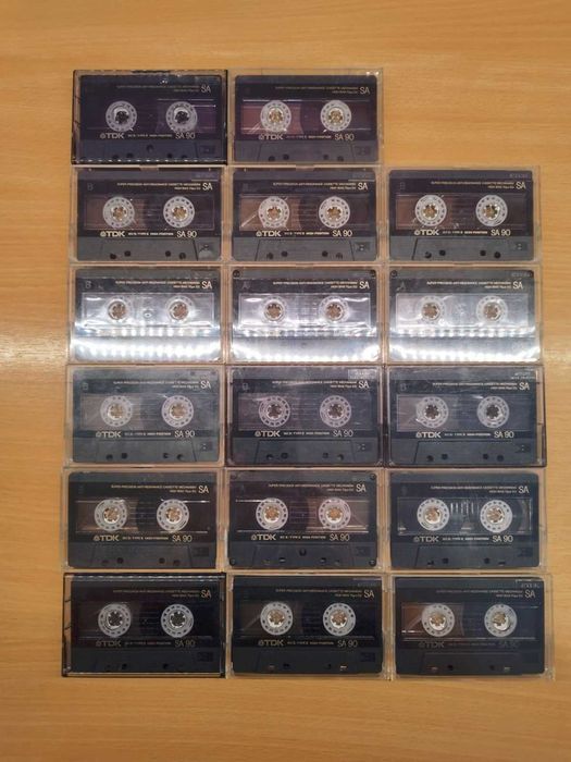 ЛОТ от 50 хромни аудио касети