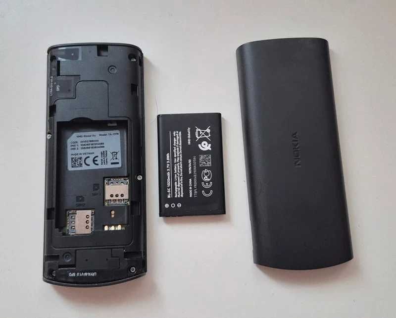 Telefon mobil Nokia 105 4G, Dual SIM, Black