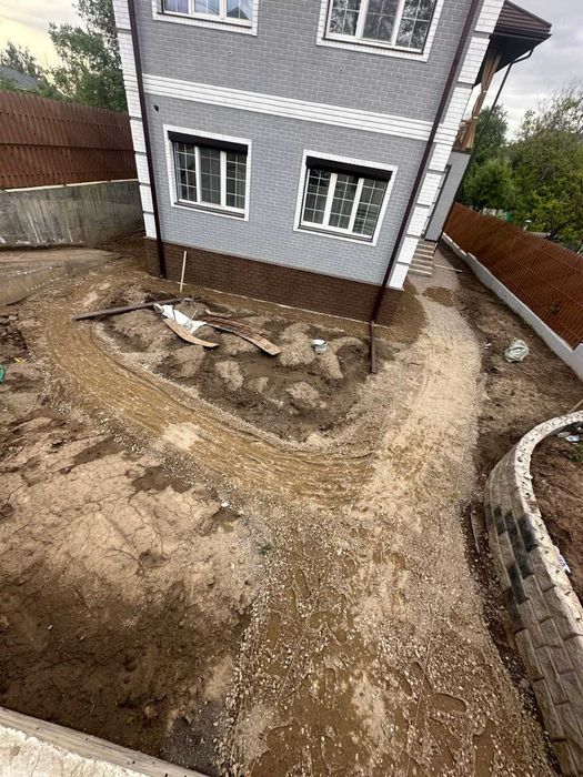 Укладка тротуарной плитки