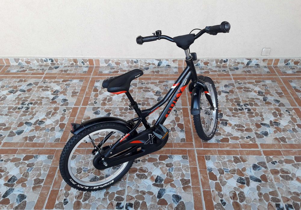 Bicicletă pentru copii 18’ PUKY ZLX 18-1, ALUMINIU – negru