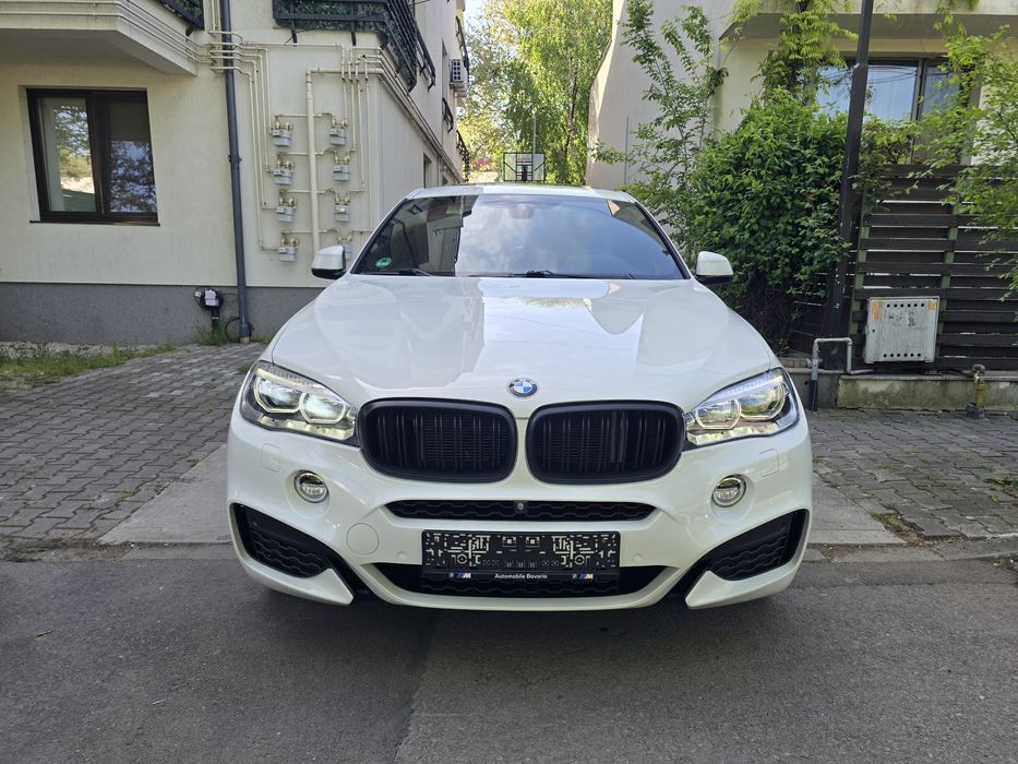 BMW X6 3.0Xdrive 2018/Alb-Alpine/Pachet M Int-Ext-Trapa/Adus Recent-Ro