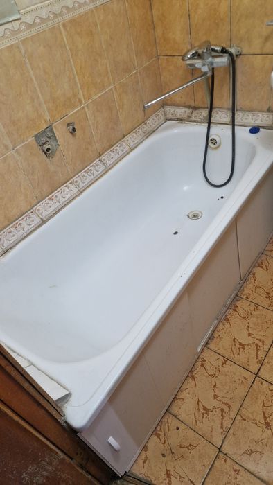 Ванна чугунная советская