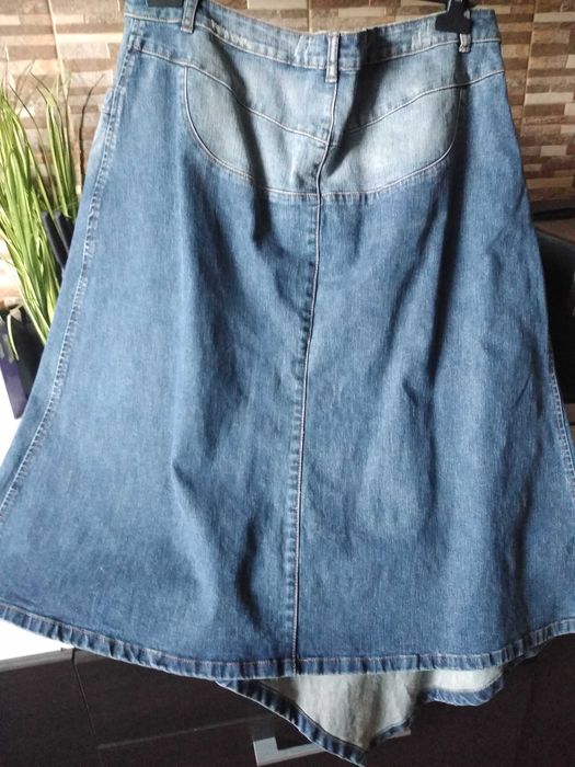 Fusta denim deosebita