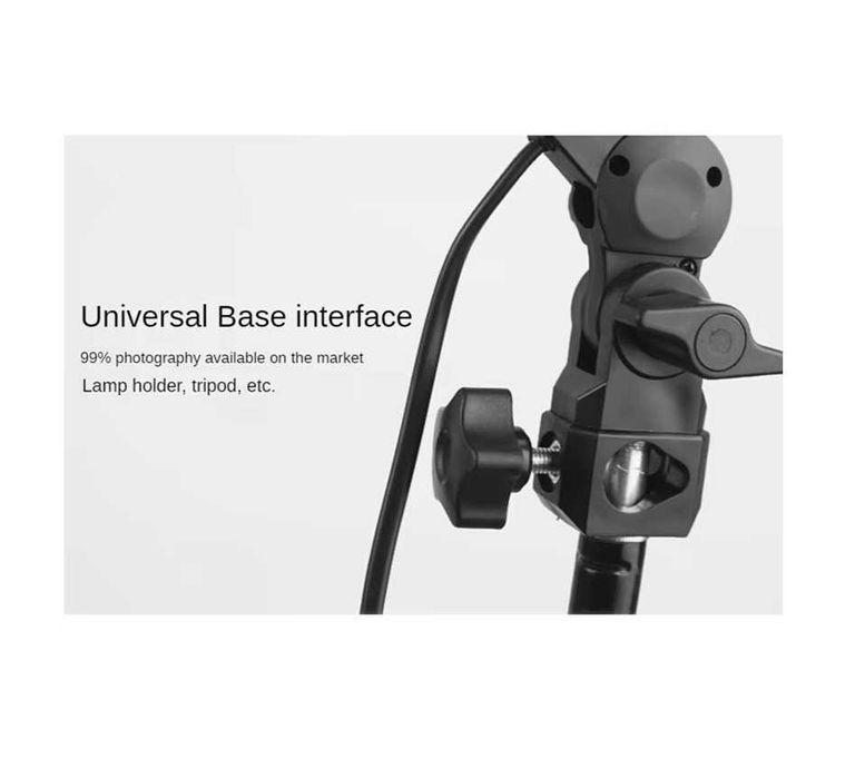 Единичен държач за чадър с фасунга * Фотографска фасунга