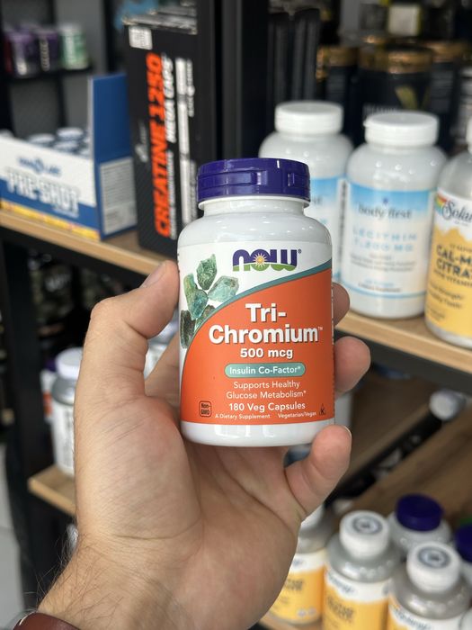 Now Tri-Chromium 500 mcg 180 капсул