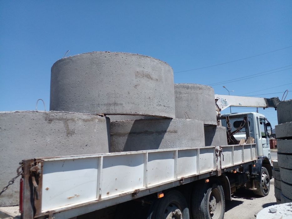 Бетонные кольца   11000 тг