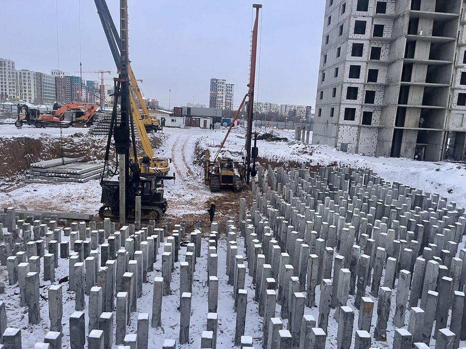 Сваебойные работы/ Услуги сваебойки (сваябойка)