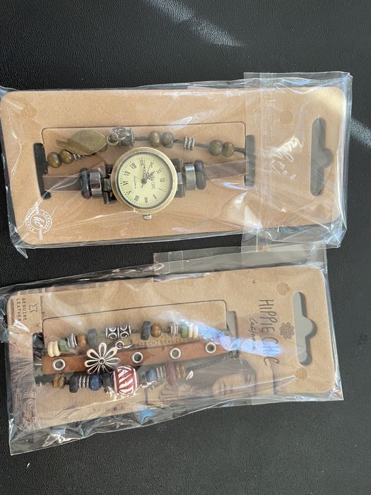 Set ceas si bratara Hippie Chic California