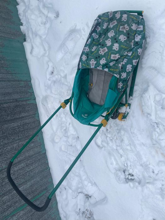 Санки новые с чехлом