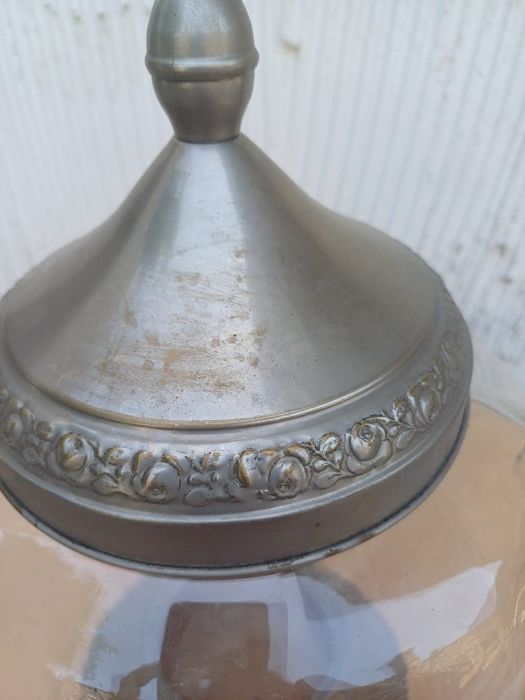 Vintage стъклен буркан