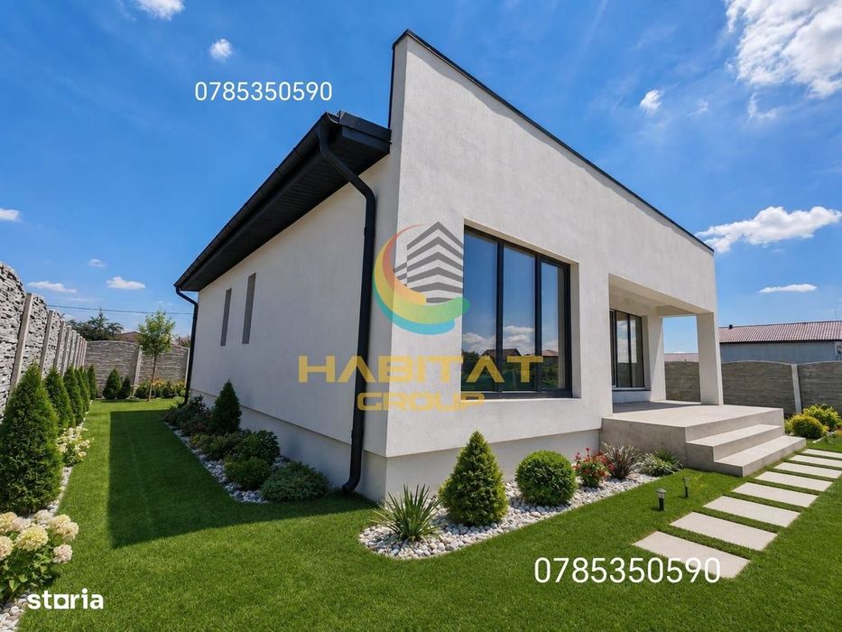 Casă nouă 4 camere | Comuna Berceni | Curte 415 mp