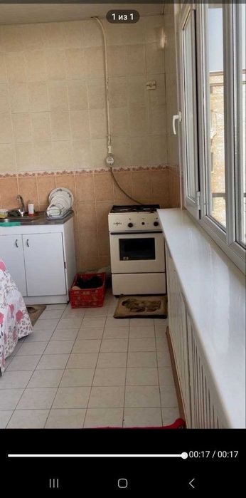 м.Паркентский  1в2/5/5  45м балкон 2х6м  крыша не течет