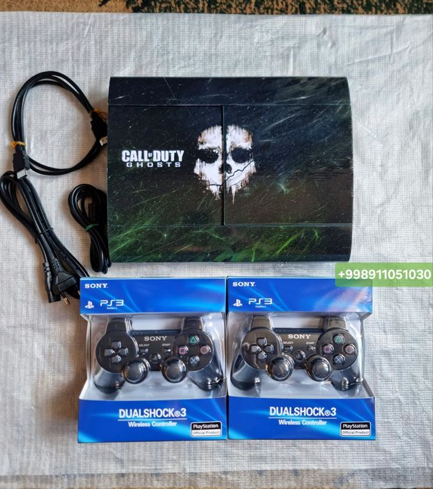 PS3 super slim 500 GB + Top Games