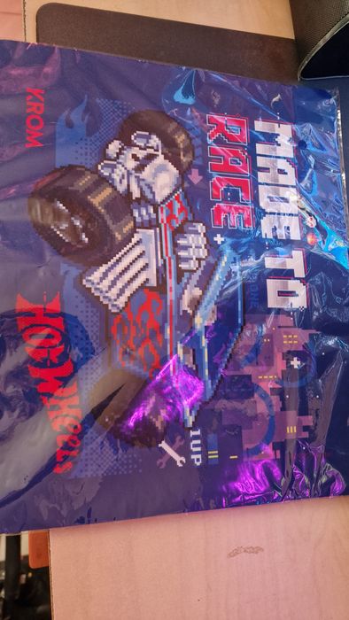 Krom Kustom Hot wheels edition комплект клавиатура, мишка и мауспад