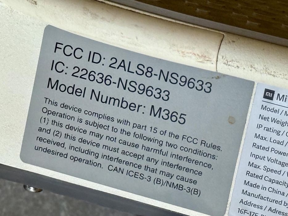 Xiaomi M365 тротинетка