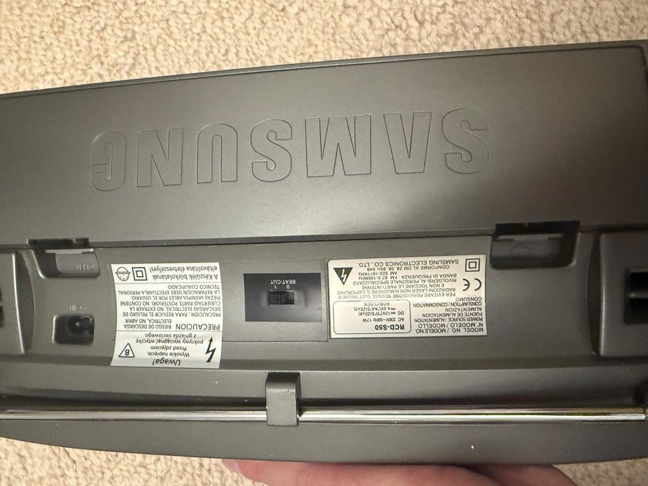 Radio casetofon Samsung