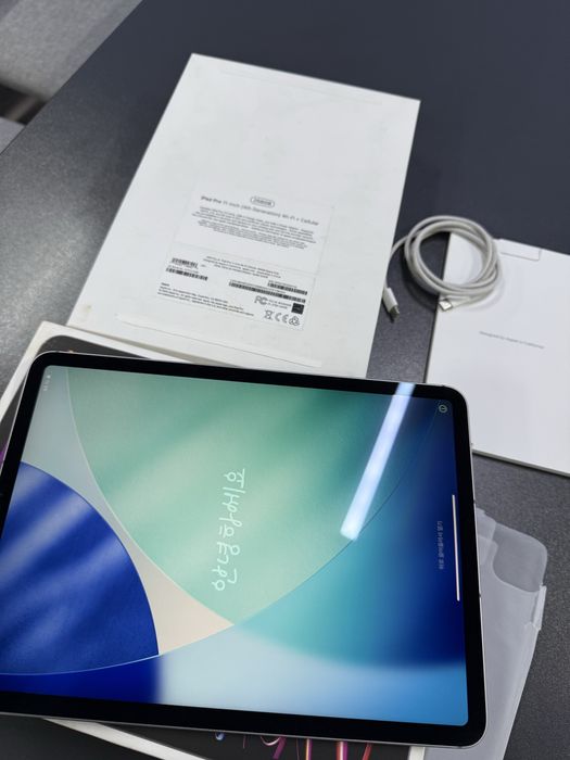 Ipad pro 11-inch 256gb  M2 chip wi-fi+cellular 5G LL/A 4th generation