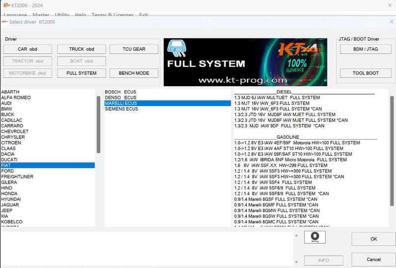 2026 KT200 II ECU програматор ОФЛАЙН Версия + VR OBD/BENCH/BOOT