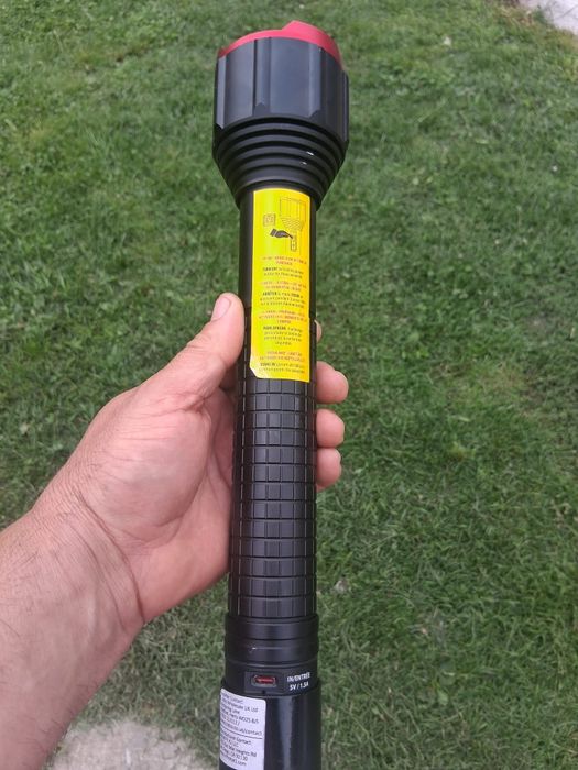 Lanternă Infinity X1 10.000 Lumeni | Nouă | Power Bank | 800 m | Dual Power
