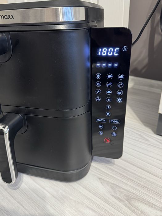 Вертикален двоен  Air Fryer 2800W 11L, к